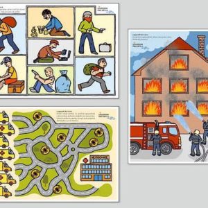 Logopedická výzva3 - motivační listy hasiči, záchranka a policie